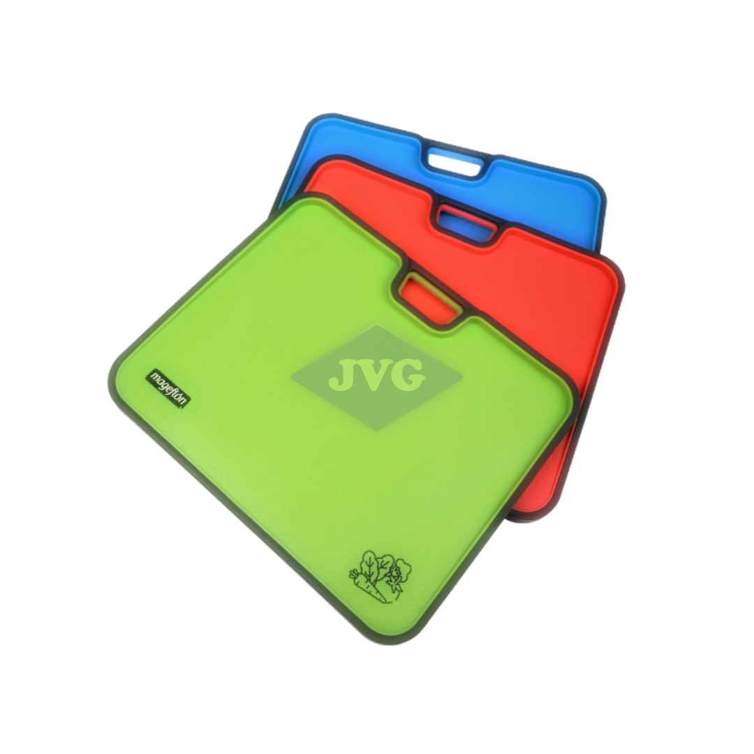 TABLA DE CORTAR MAGEFLON 3 PIEZAS 34X28 CM DIFERENTES COLORES (48503) - 48503