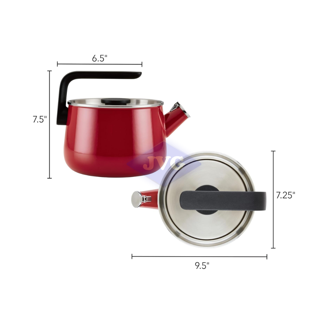 TETERA KITCHENAID 1.9 LITROS ROJA - 48749