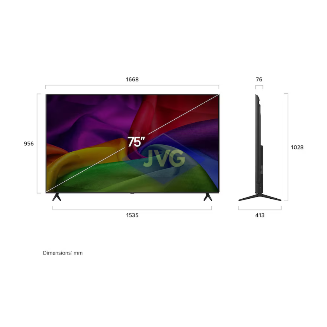 TV SMART LG 4K UHD NANOCELL 75" THINQ AI NEGRO - 75NU800BPSB