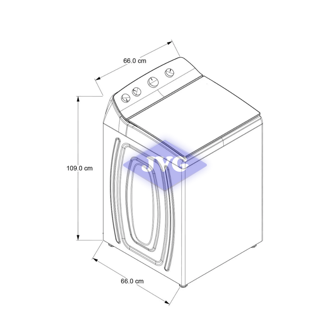 LAVADORA WHIRLPOOL 20 KG CARGA SUPERIOR XPERT DUAL AGITATOR - 8MWTW2054WRM
