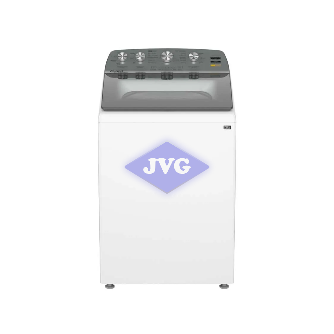 LAVADORA WHIRLPOOL 20 KG CARGA SUPERIOR XPERT DUAL AGITATOR - 8MWTW2054WRM