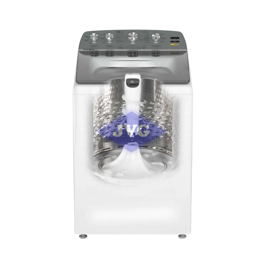 LAVADORA WHIRLPOOL 22 KG CARGA SUPERIOR XPERT DUAL AGITATOR - 8MWTW2254WRM