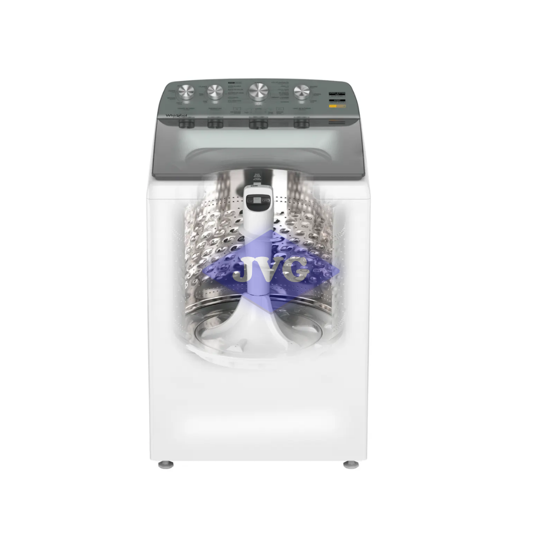 LAVADORA WHIRLPOOL 26 KG CARGA SUPERIOR XPERT DUAL AGITATOR - 8MWTW2654WRM
