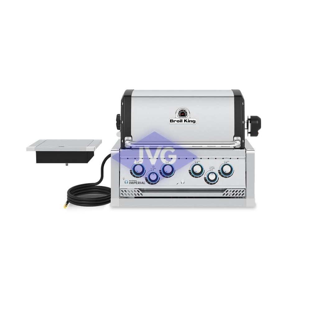 PARRILLERA BROIL KING 4 QUEMADORES IMPERIAL S490 EMPOTRABLE A GAS - 956087