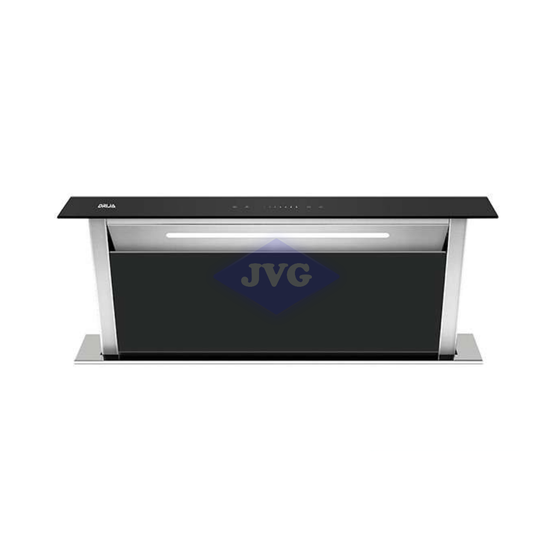 CAMPANA EMPOTRABLE DRIJA 90 CM TELESCÓPICA CON DOWNDRAFT SYSTEM ACERO - ARCOISLA90