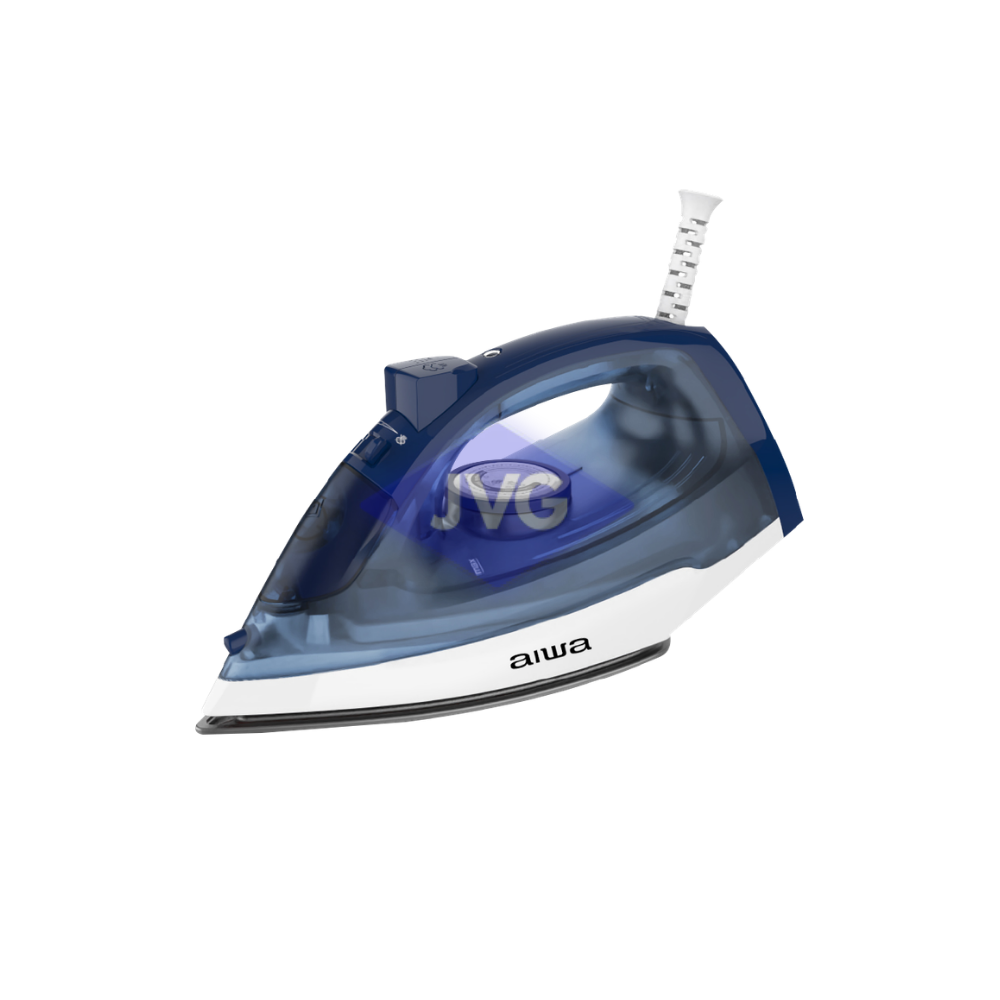 PLANCHA A VAPOR AIWA CON ROCIADOR ANTIADHERENTE NEGRO - AWHIC24701