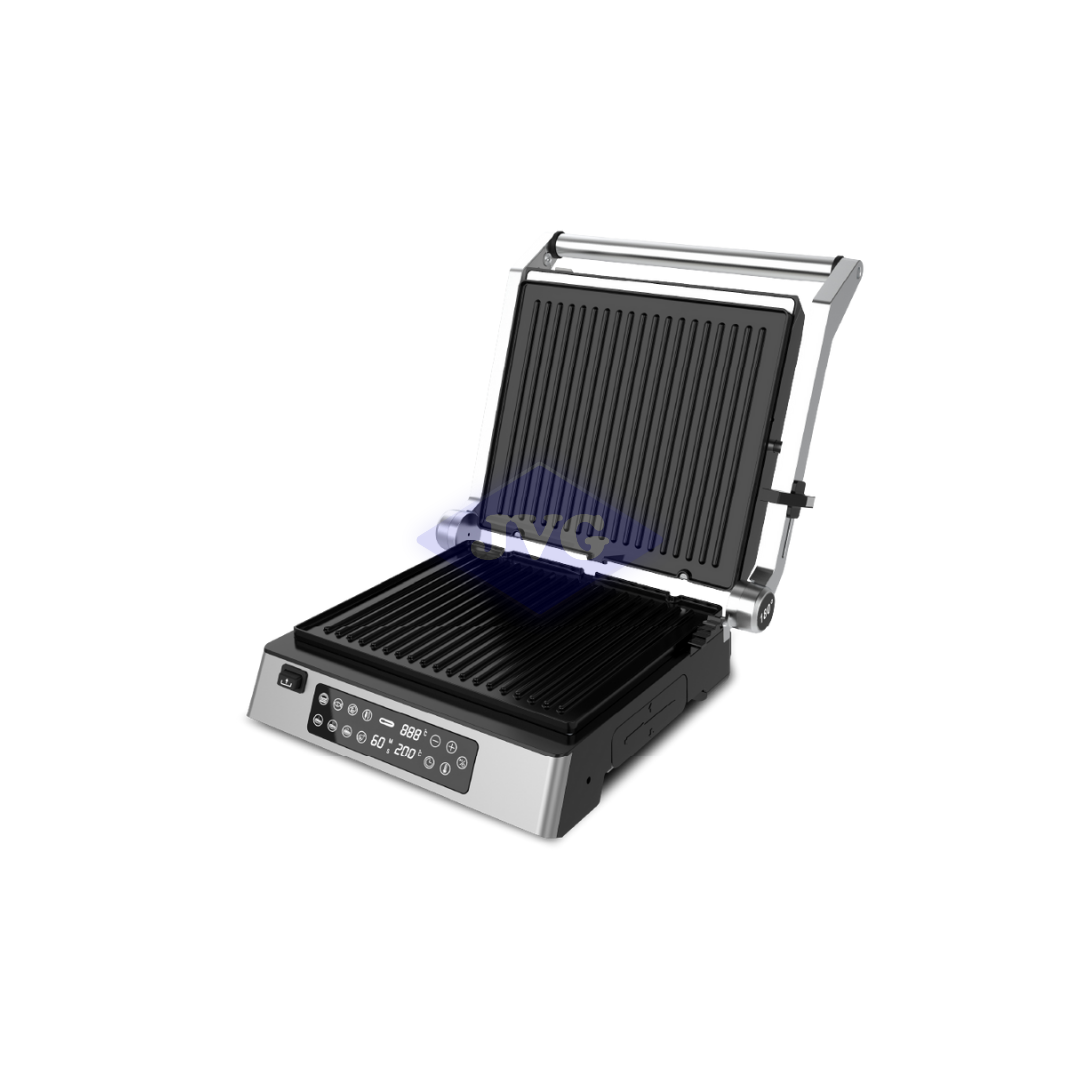 SANDWICHERA GRILL AIWA PARA PANINIS 1,500W - ACERO INOXIDABLE