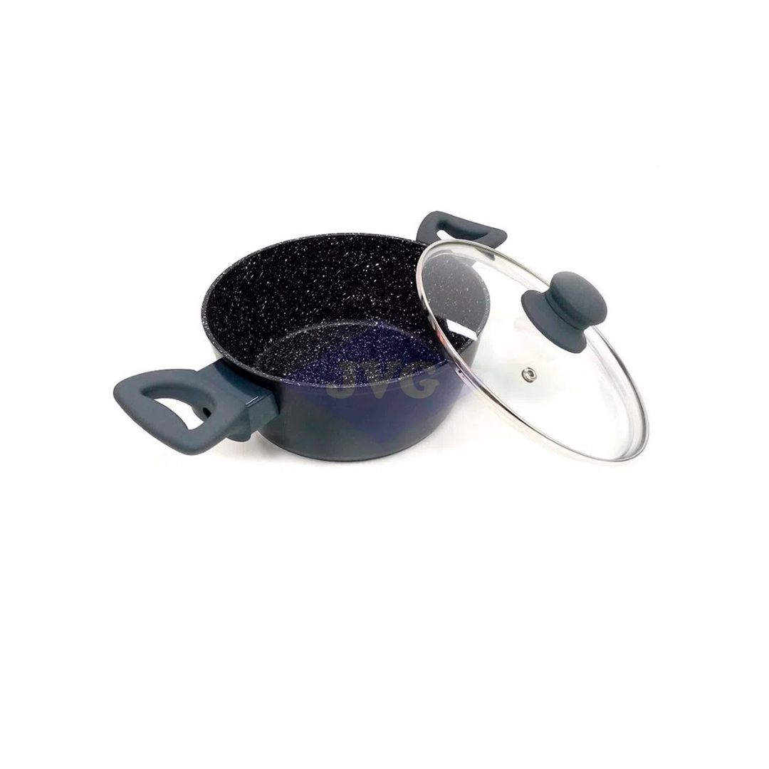 CACEROLA BERGNER C/TAP ALUM FORJ IND 20CM - BG30593BK