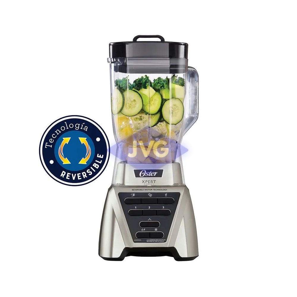 LICUADORA OSTER XPERT 3 VELOCIDADES + PULSO 1.500 W VASO TRITAN PLATEADO - BLST3AC2T