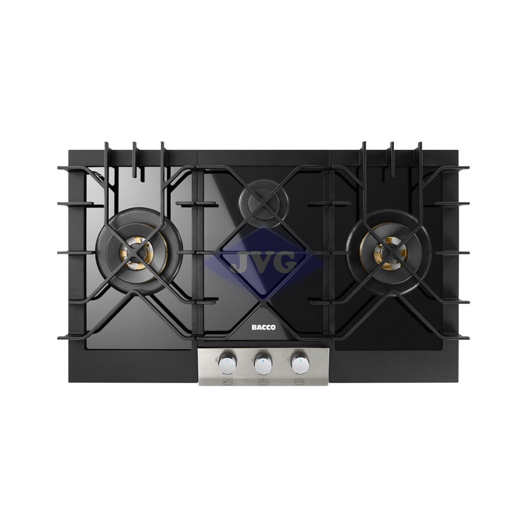 TOPE BACCO GAS 90CM NEGRO - BTCGGIU90