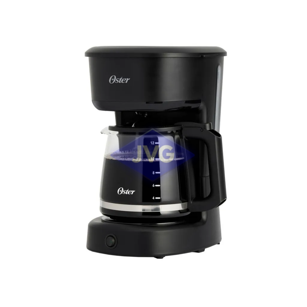 CAFETERA ELÉCTRICA OSTER 12 TAZAS CON FILTRO PERMANENTE NEGRO - BVSTDCS121B013