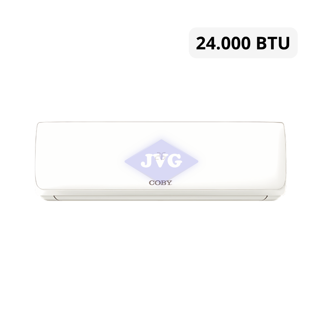AIRE ACONDICIONADO SPLIT COBY 24.000 BTU 220V BLANCO - CYACONOF24K