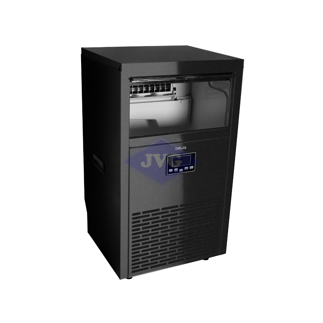 FABRICADOR DE HIELO EMPOTRABLE DRIJA 45 KG NEGRO (FH45BLACK) - FH45BLACK