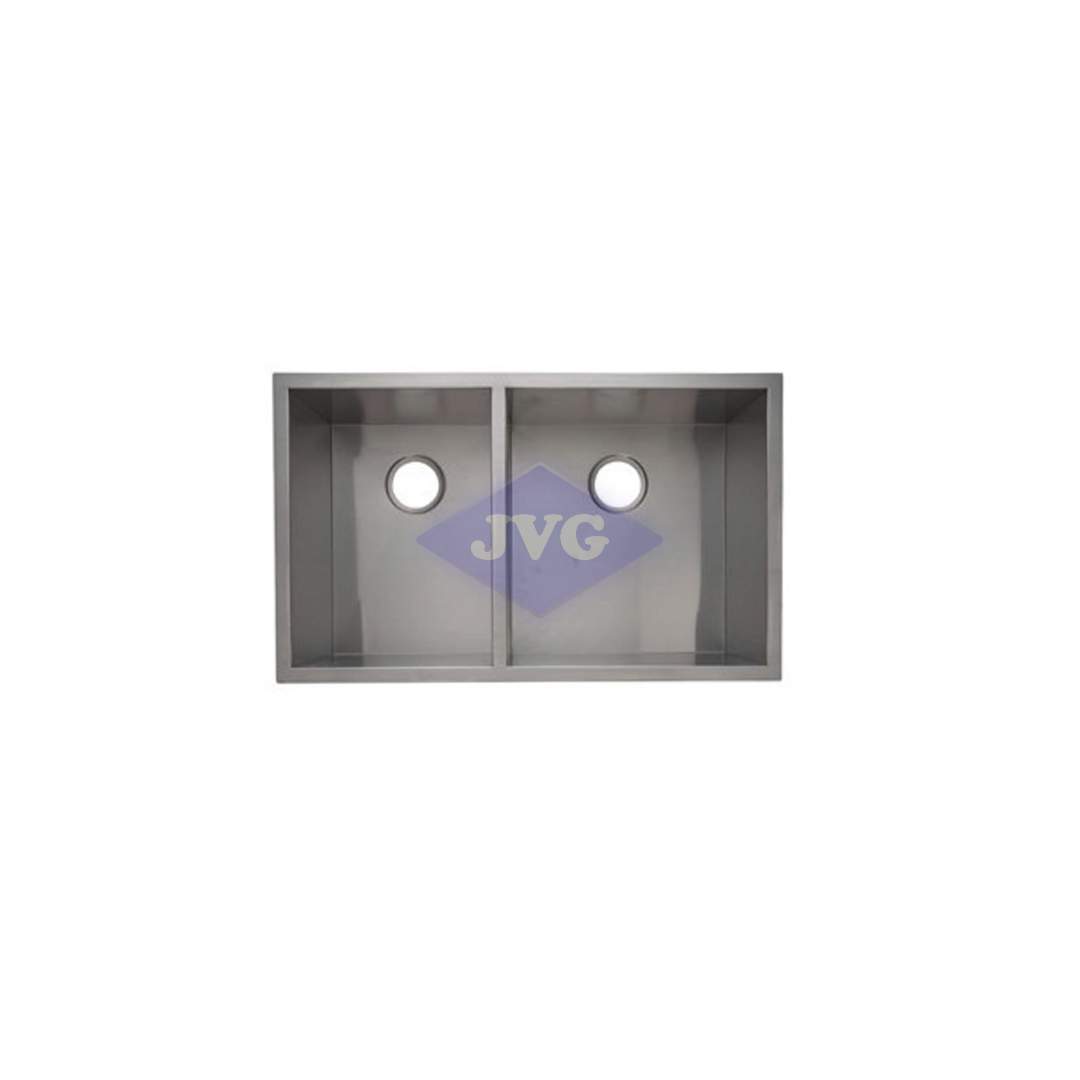 FREGADERO FERMETAL 2 TINAS 84X46X25 CM ACERO INOXIDABLE - FRE551