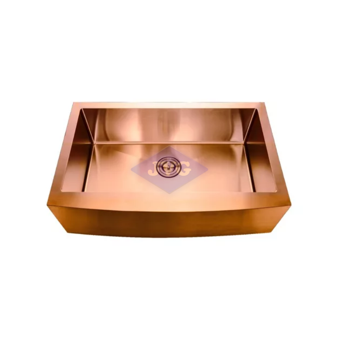 FREGADERO FRINOX FAB MANO 1 TINA BRONCE