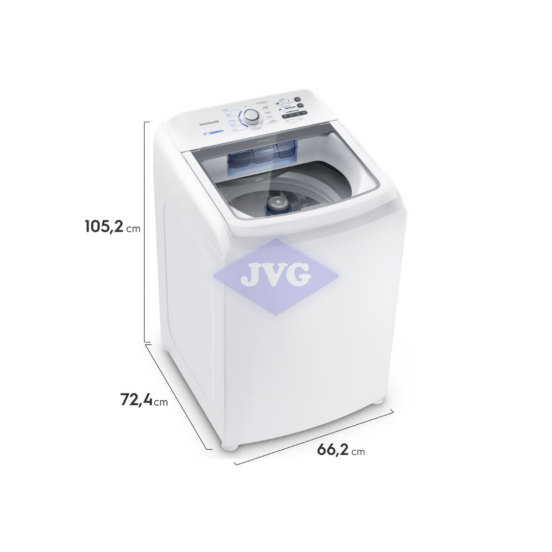 LAVADORA CARGA SUPERIOR FRIGIDAIRE 20 KG BLANCA - FWAB20J4EBGUW