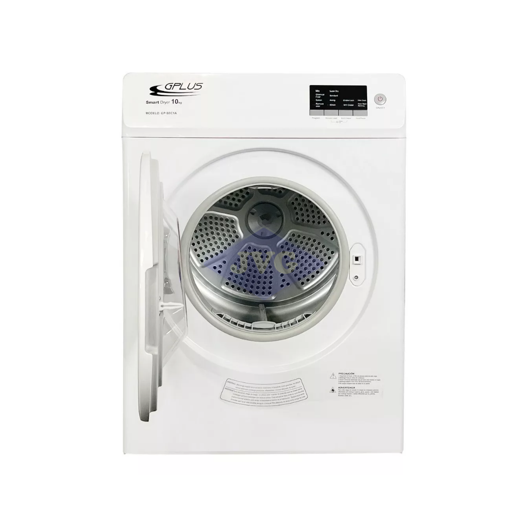 SECADORA GPLUS 10 KG CARGA FRONTAL 220V - BLANCA