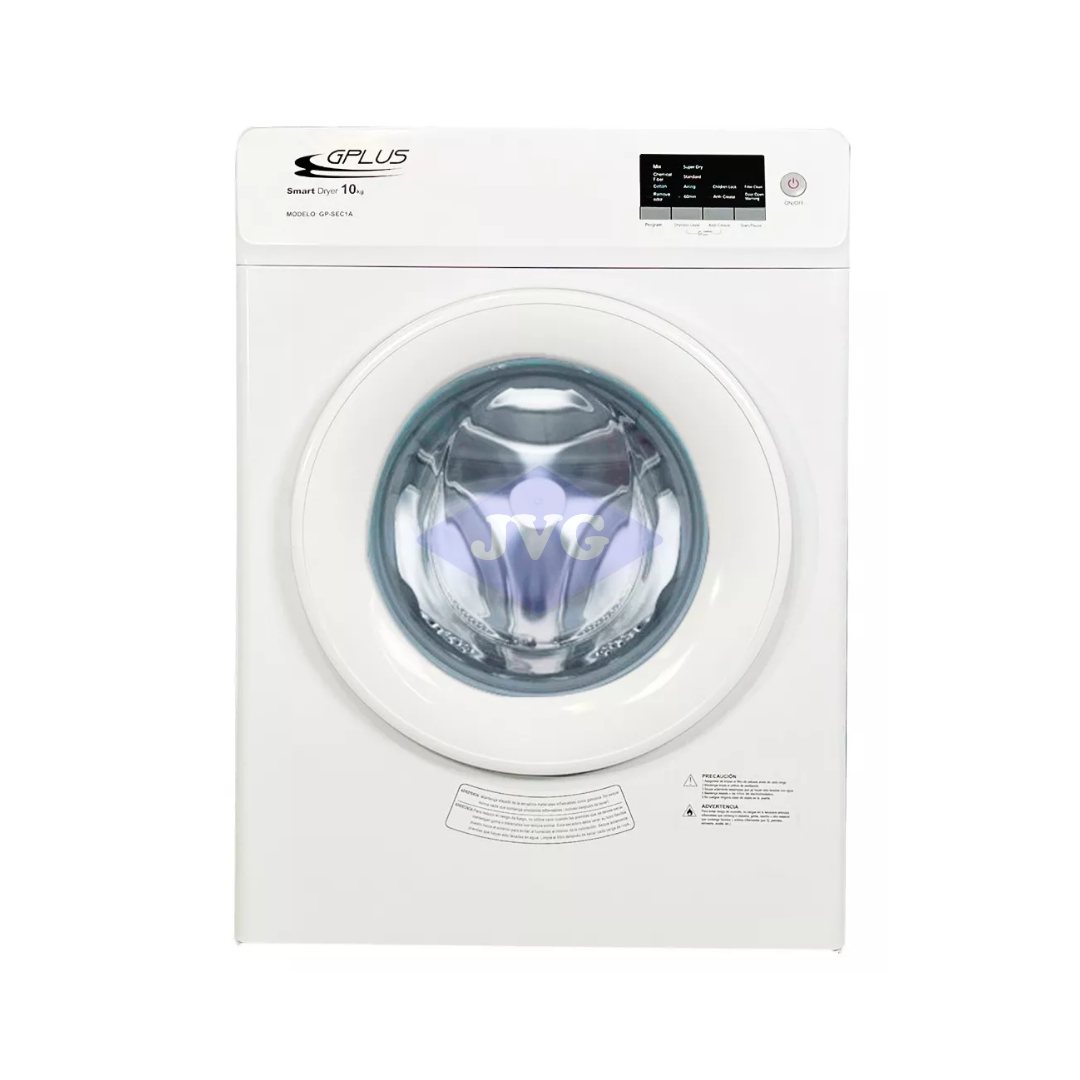 SECADORA GPLUS 10 KG CARGA FRONTAL 220V - BLANCA