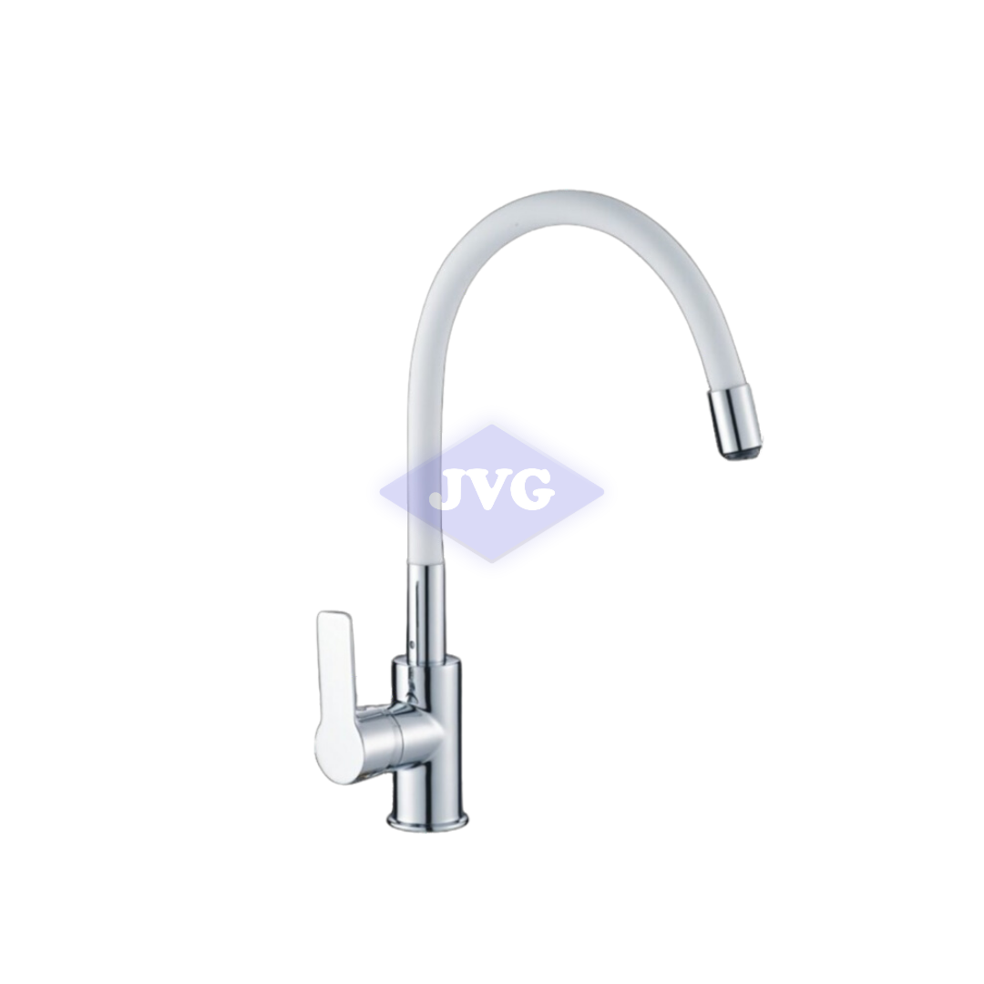 GRIFERÍA PARA FREGADERO EUROPA MONOMANDO EXTRAÍBLE C012 BLANCO - GRICOC012LONDRES