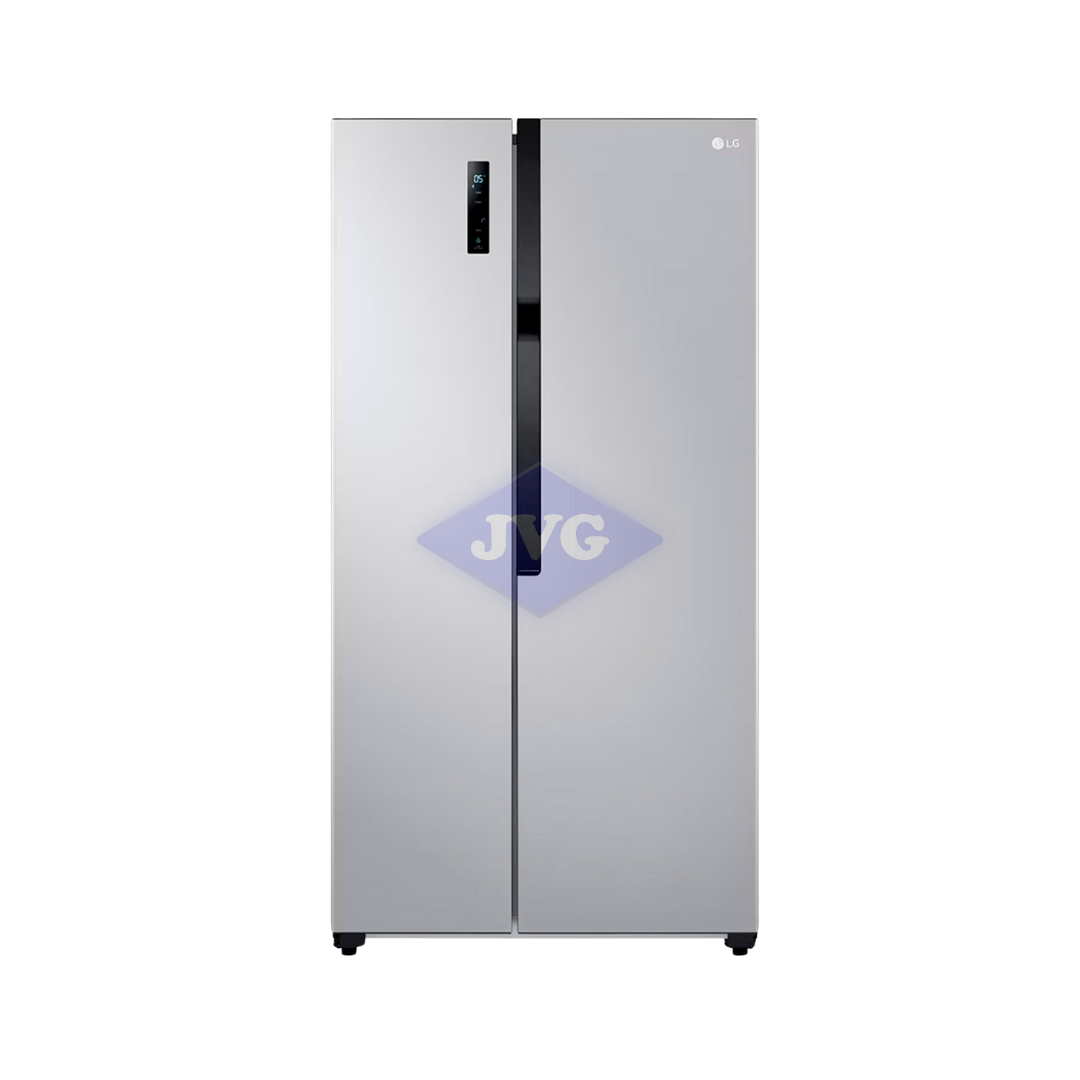 NEVERA LG SIDE BY SIDE 508L PLATEADO - GS51BPP