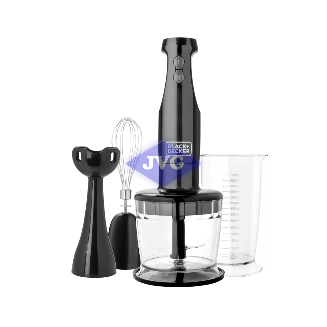 BATIDORA DE INMERSION 3EN1 2VEL B&D 200W NEG
