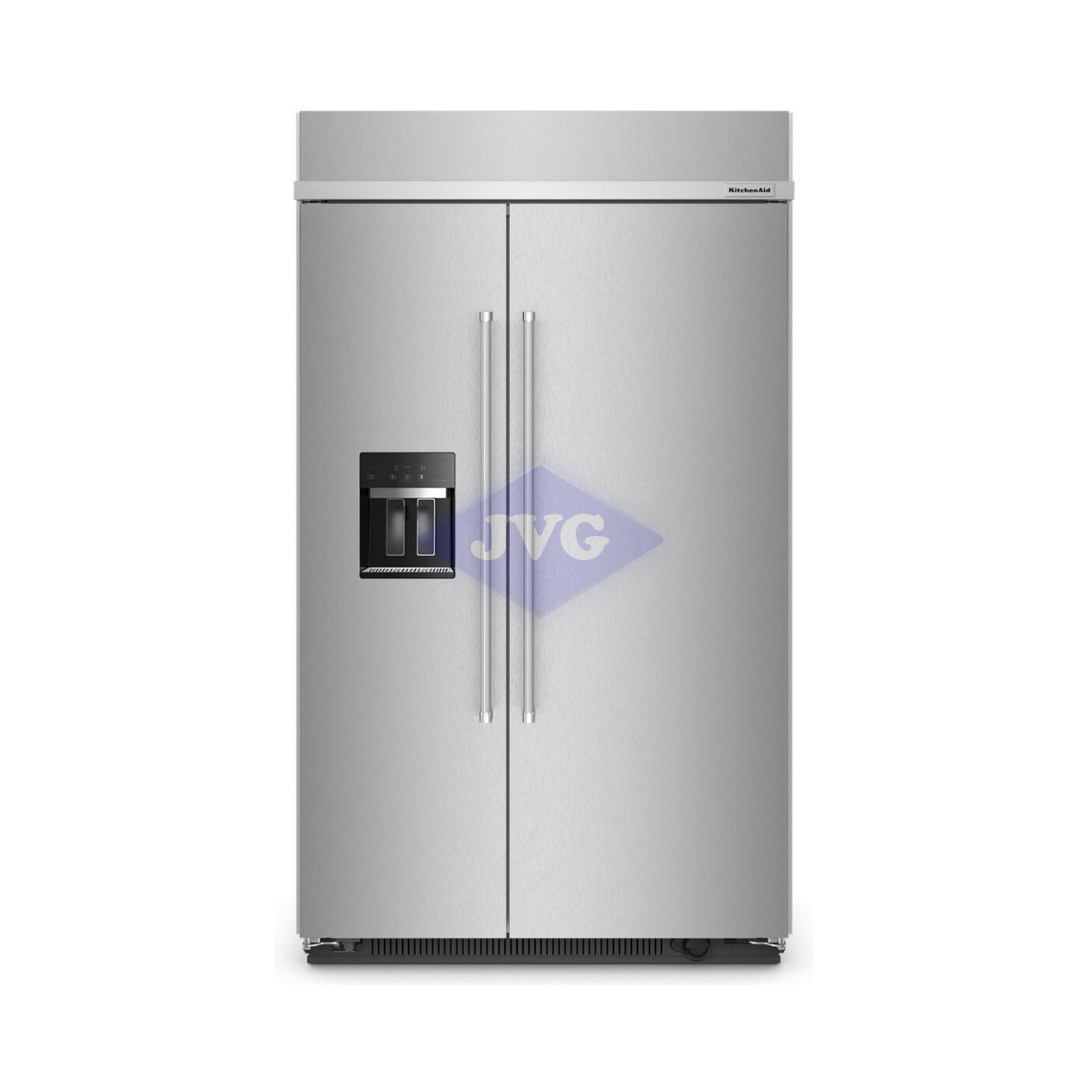 NEVERA SXS KITCHENAID CON DISPENSADOR ACERO INOX 29' - KBSD708MPS