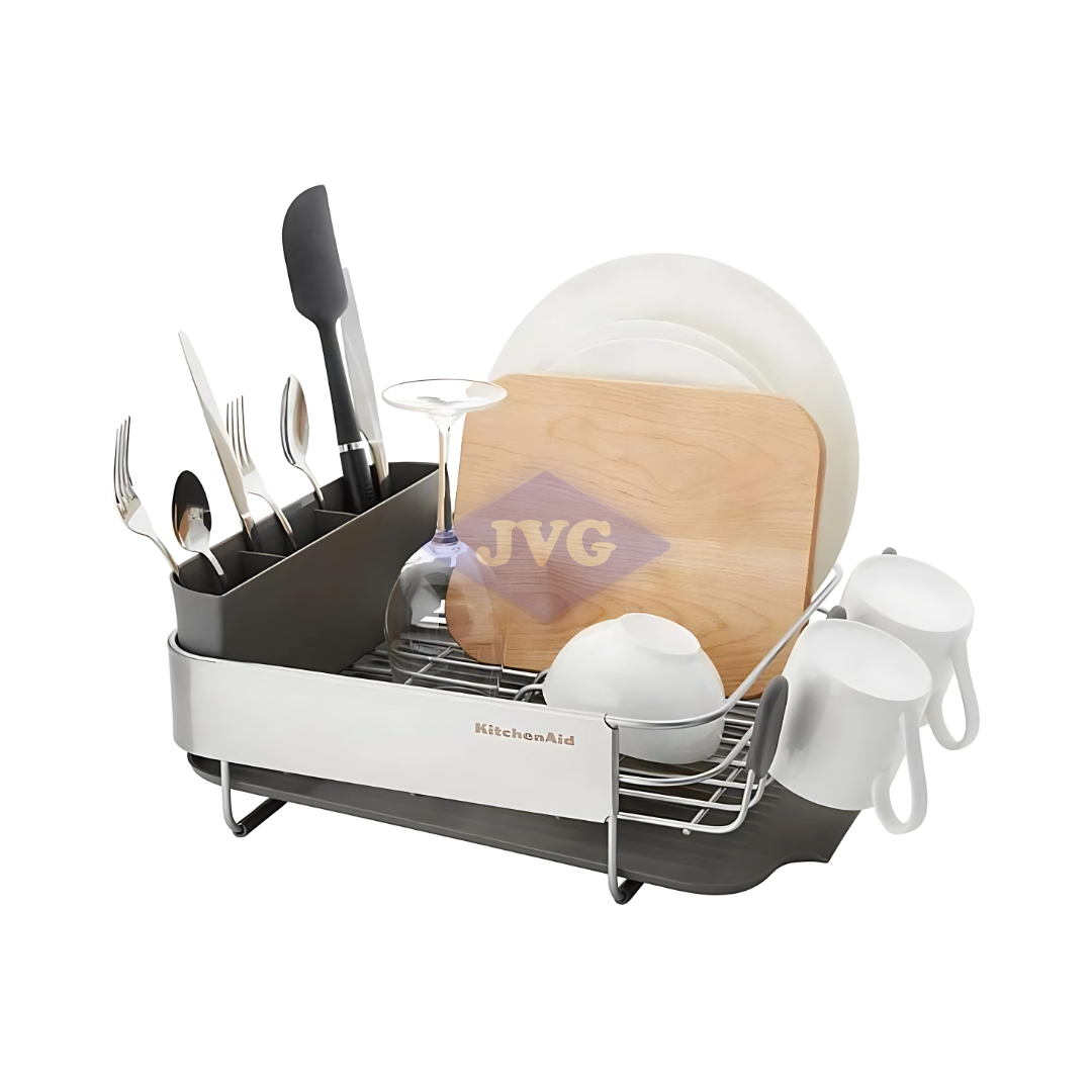 ESCURRIDOR DE PLATOS KITCHENAID 18X39X32 CM ACERO - KE895BXCGA