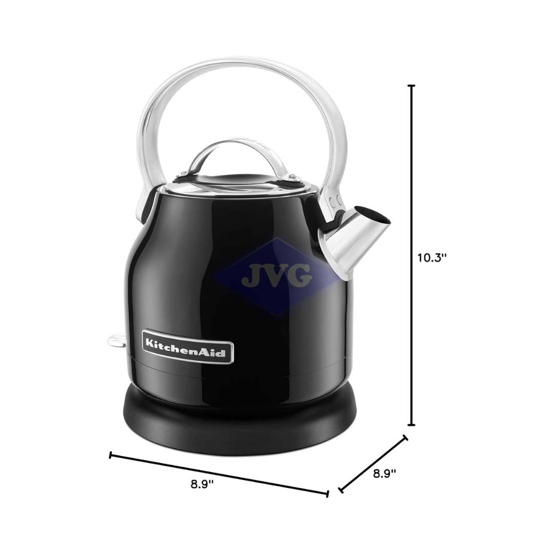 HERVIDOR ELÉCTRICO KITCHENAID 1.25 L NEGRO ONYX - KEK1222OB