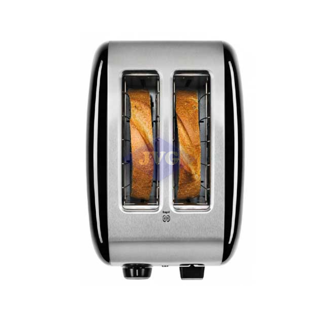 TOSTADORA MANUAL 2 REBANADAS CON PALANCA NEGRO - KMT2115OB