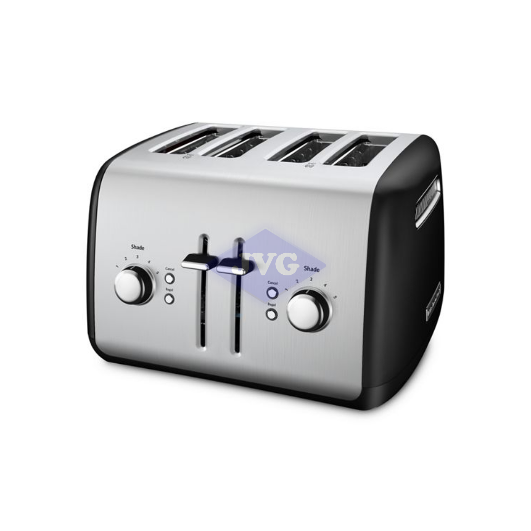 TOSTADORA KITCHENAID 4 REBANADAS CLÁSICA NEGRO (KMT4115OB) - KMT4115OB