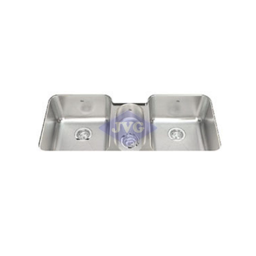 FREGADERO KINDRED 3 TINAS ACERO INOXIDABLE - KST1UA9D