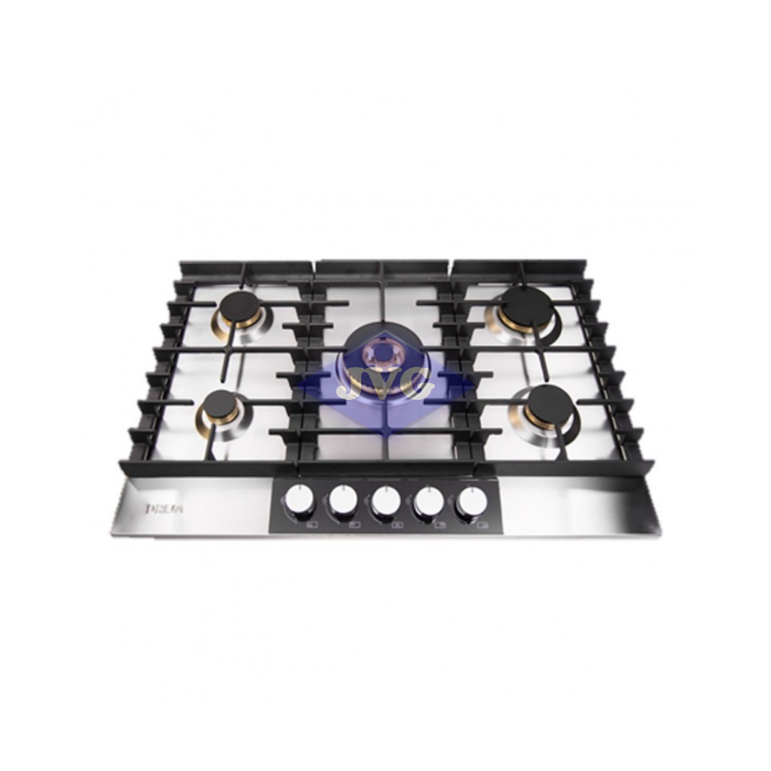 TOPE A GAS DRIJA 5 QUEMADORES DE ACERO 76CM - LIVORNO76PROF