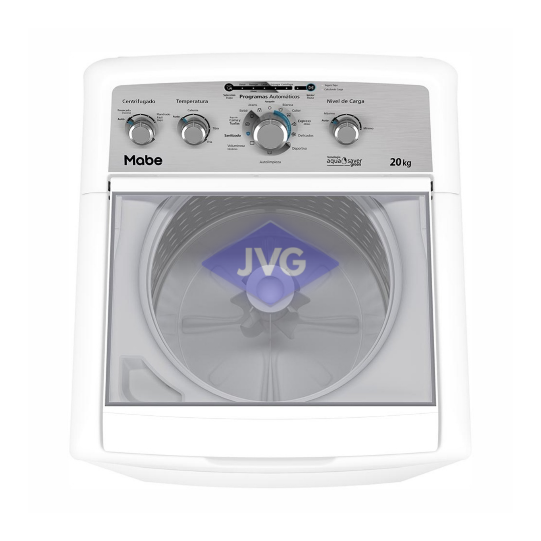 LAVADORA MABE 20 KG CARGA SUPERIOR BLANCA - LMA70214BAB0