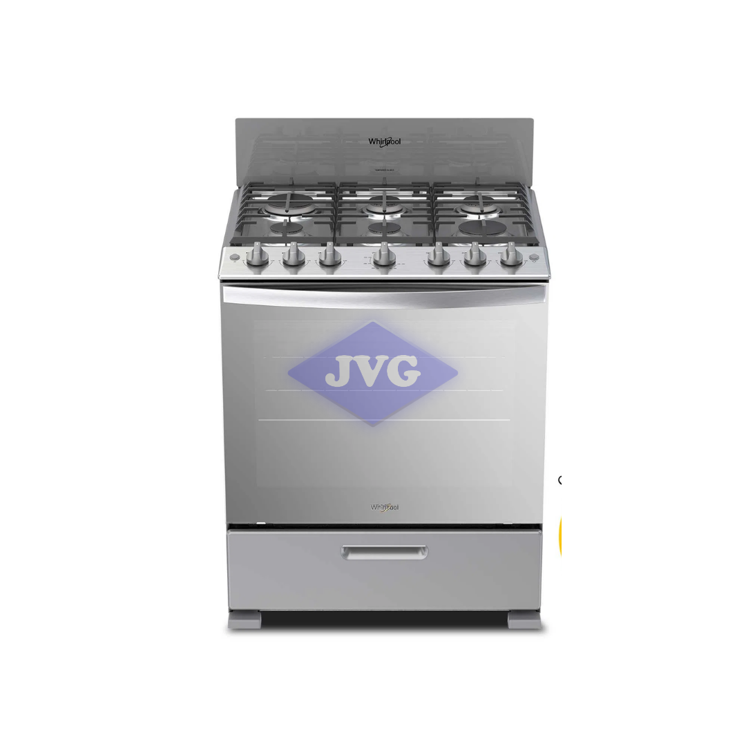 COCINA A GAS WHIRLPOOL 30" - ACERO