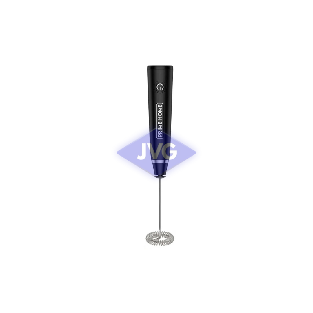 BATIDORA DE MANO PRIME HOME RECARGABLE NEGRO - MK9000BK