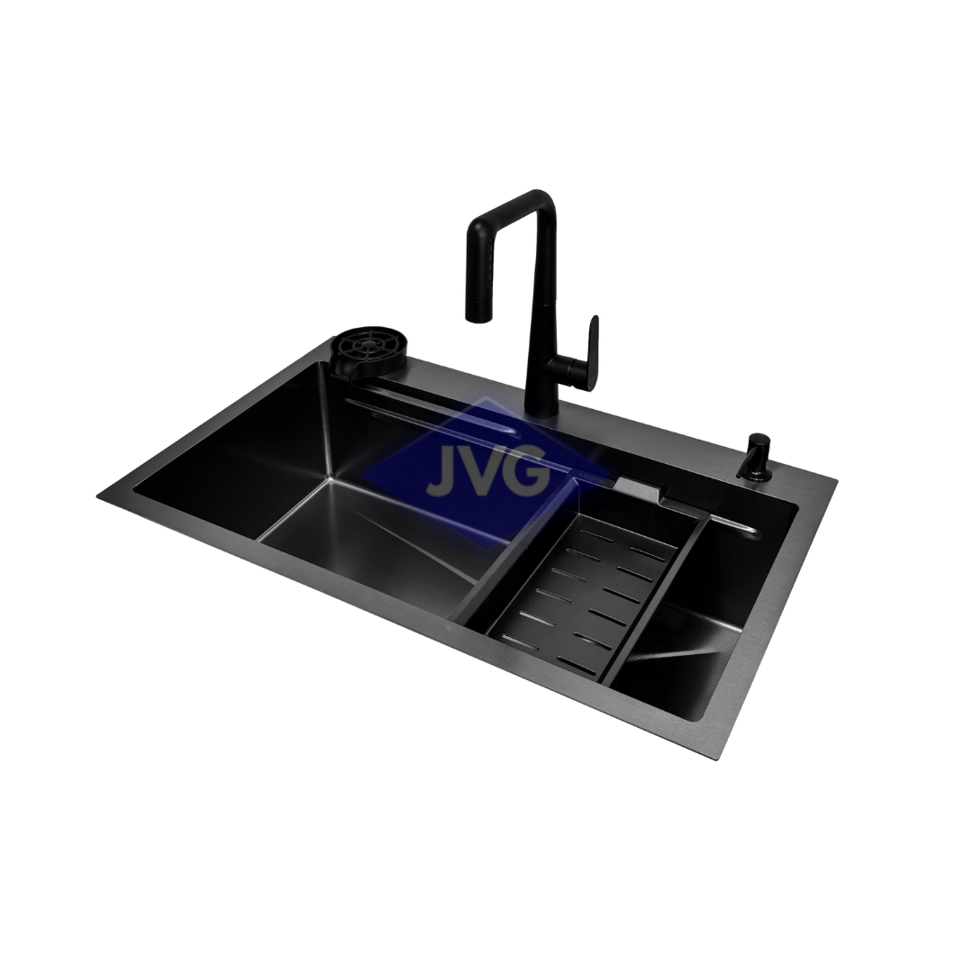 FREGADERO GASCO 1T 84X51X22 CM SATINADO ACERO - OCEANIA33SS