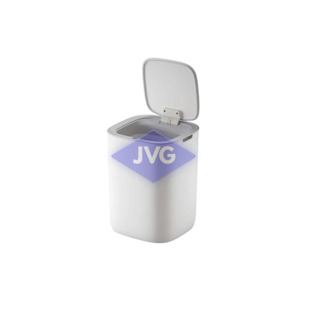 PAPELERA CUADRADA EKO 12 L CON SENSOR EK628812LWH BLANCO - PAP753
