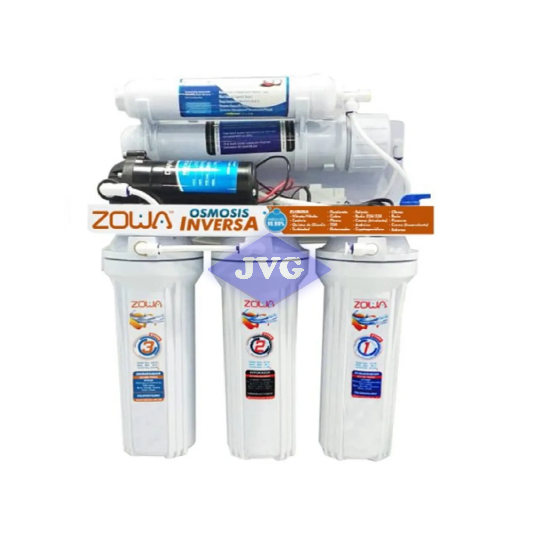 RO 7 ETAPAS ZOWA C/BOMBA/CUELLO LUJO - ROPREMIUM7