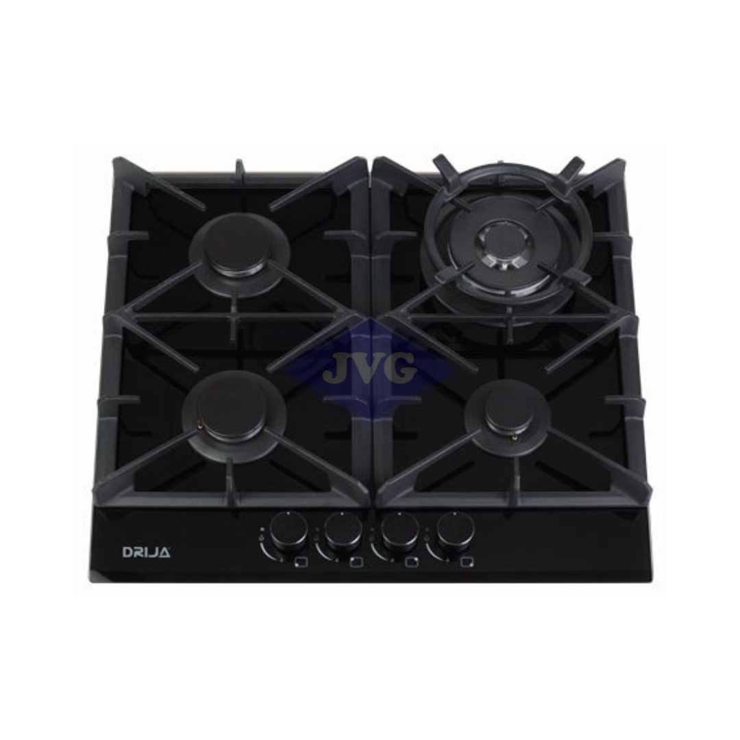 TOPE A GAS DRIJA 4 HORNILLAS ACERO 60CM - TOSCANA60