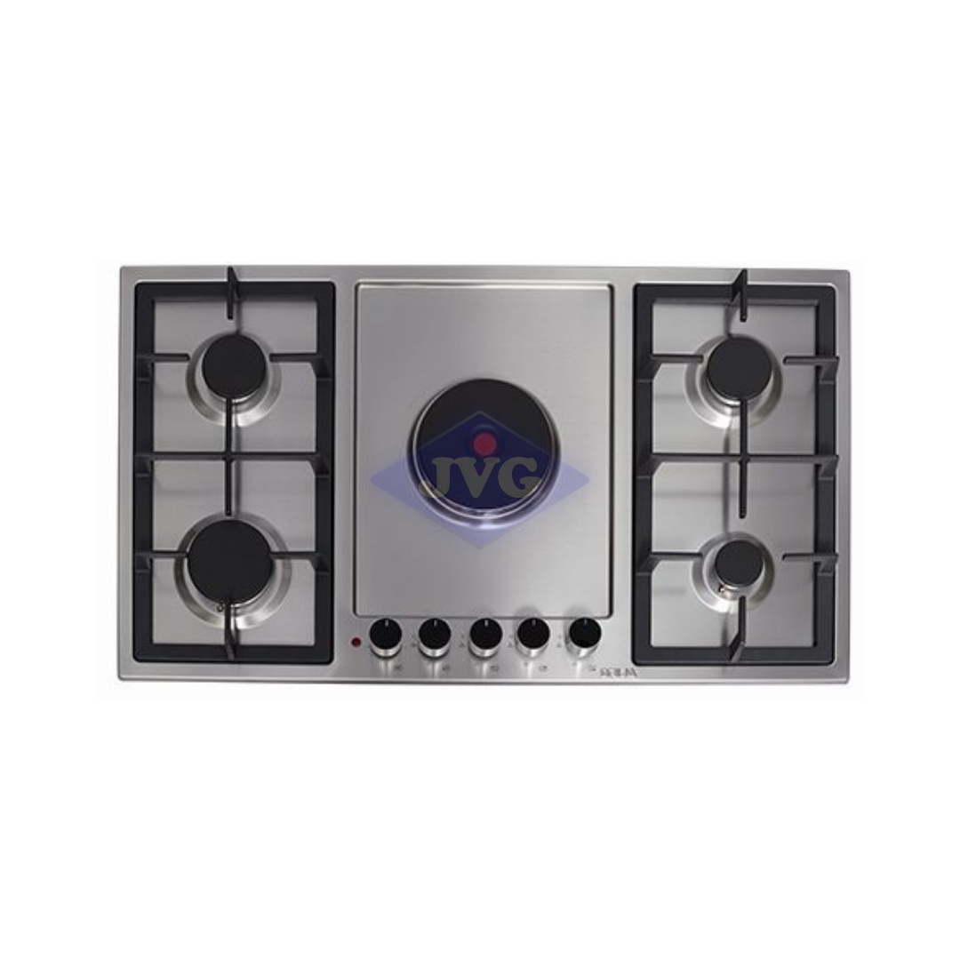 TOPE DUAL GAS ELÉCTRICO DRIJA ACERO 90CM - VERONA90