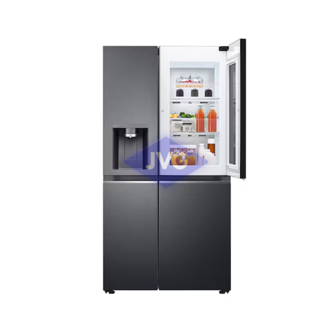 NEVERA SIDE BY SIDE LG 24 CU.FT. CON DISPENSADOR INSTAVIEW NEGRO - VS25XHWCB