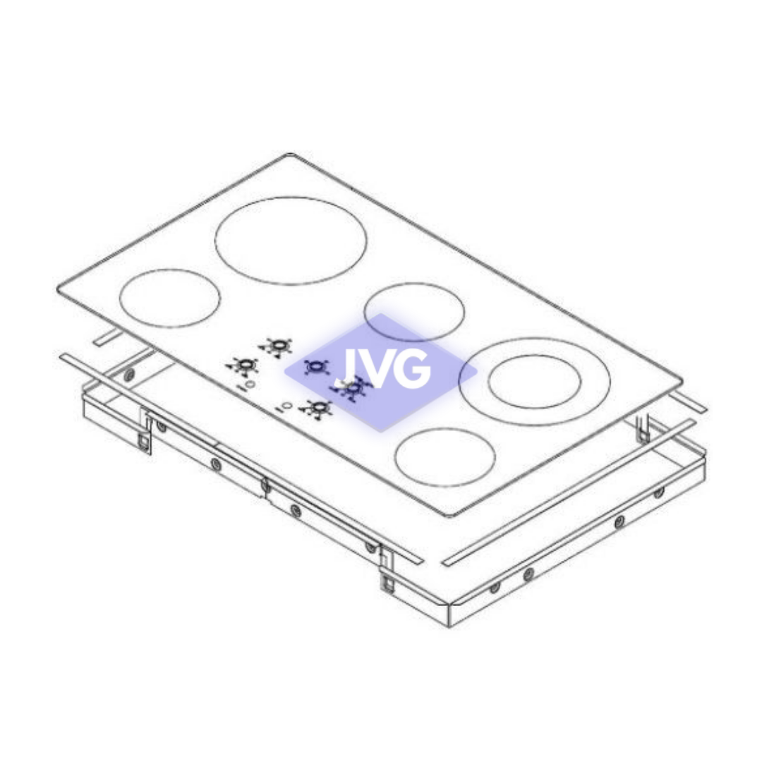 PLACA VITROCERÁMICA PARA TOPES WHIRLPOOL - W11225081
