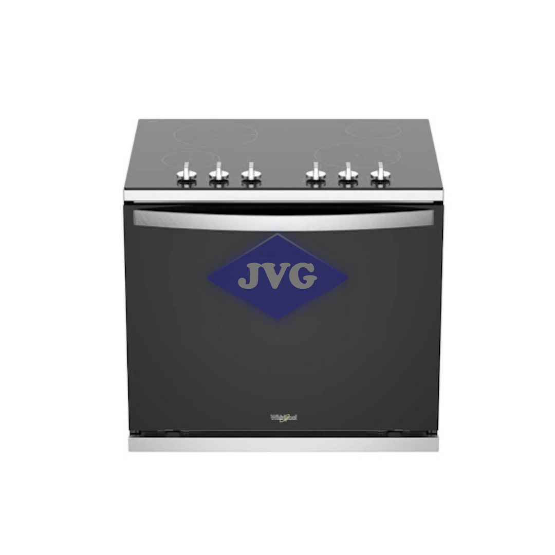 COCINA EMPOTRABLE WHIRLPOOL 30" VITROCERÁMICA NEGRO - WBRE1300D