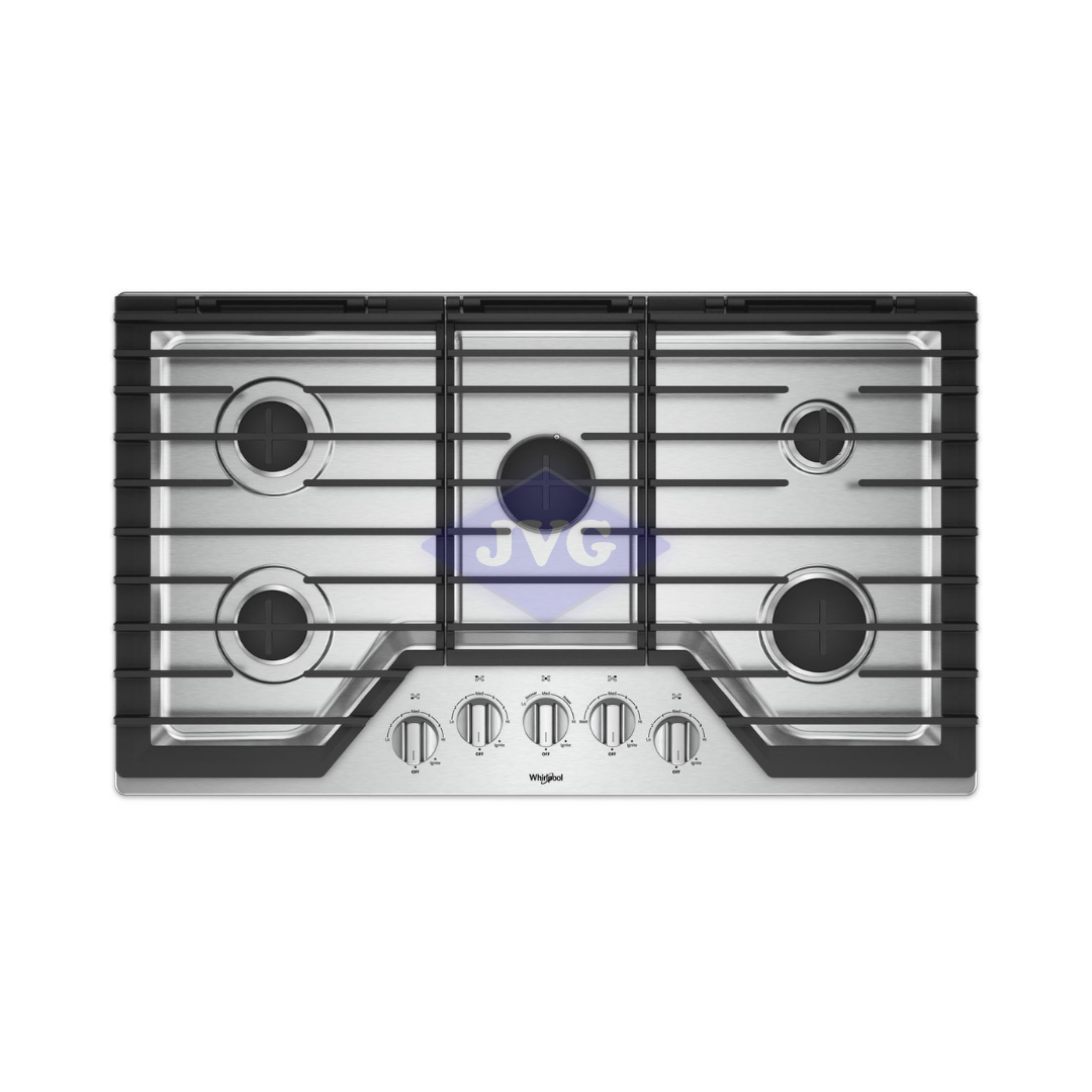 TOPE A GAS WHIRLPOOL 36 PULGADAS ACERO - WCG97US6HS