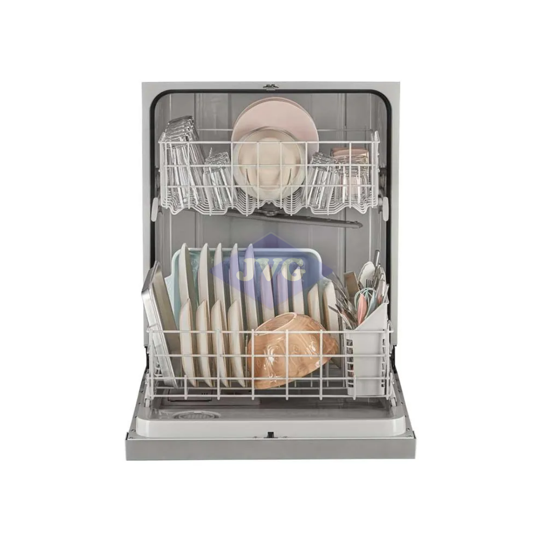 LAVAPLATO WHIRLPOOL 12 SERVICIOS 24" PANEL DIGITAL FRONT ACERO