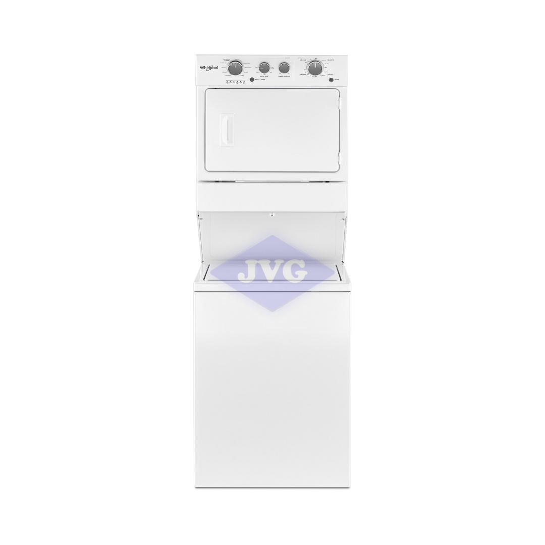 LAVADORA Y SECADORA AUTOMÁTICA WHIRLPOOL 20KG BLANCA - WET4027HW