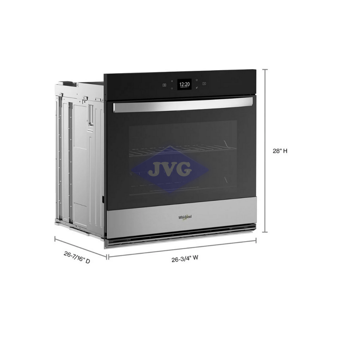 HORNO ELÉCTRICO EMPOTRABLE WHIRLPOOL 27" ACERO INOXIDABLE - WOES5027LZ