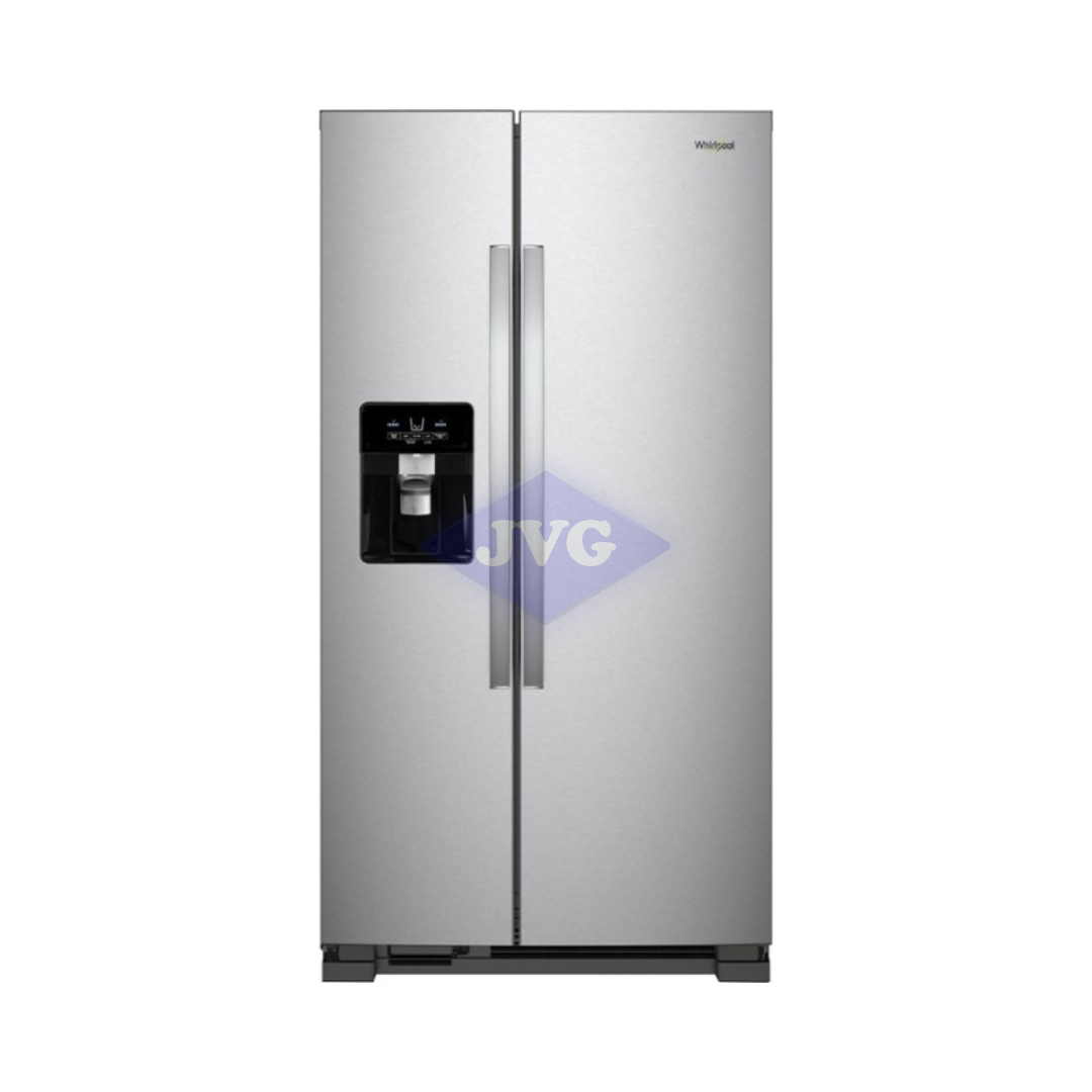 NEVERA SXS CON DISPENSADOR WHIRLPOOL PLATEADO 25´ - WRS325SDHZ