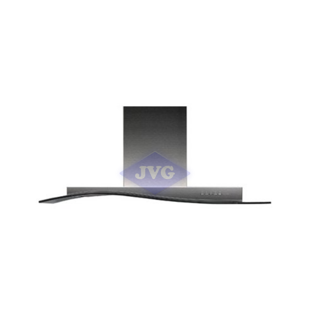 CAMPANA FALMEC ONDA VIDRIO Y ACERO 90CM - 0210ONDAAC90