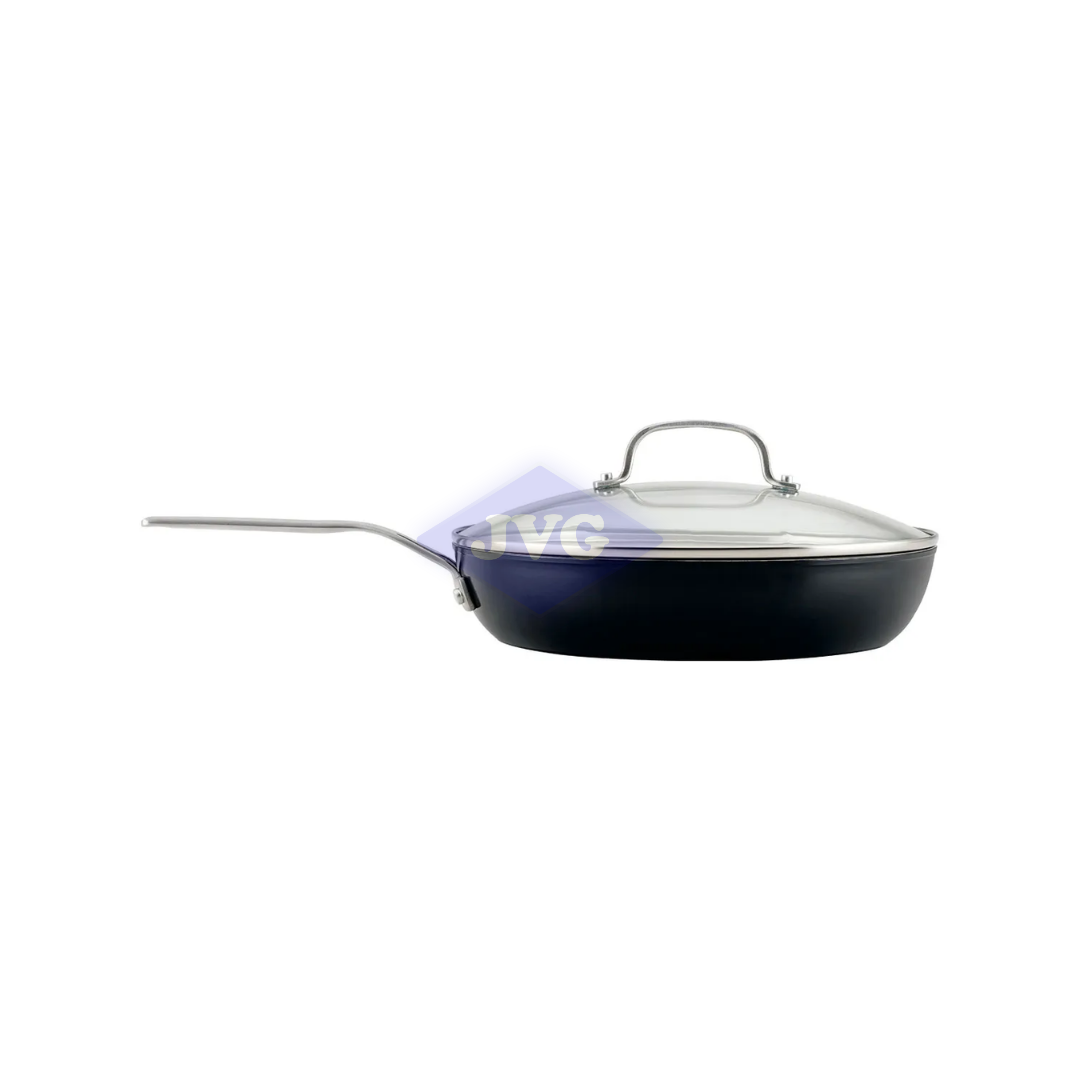 SARTÉN KITCHENAID 31 CM CERÁMICO ANODIZADO NEGRO - 13177